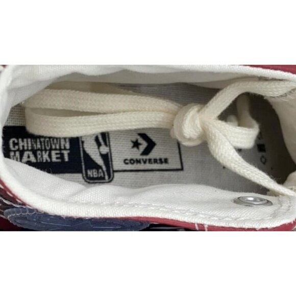 Converse Chinatown Market Chuck 70 Hi Chicago Bulls 96 97 98 men 5.5 women 7.5 - Picture 8 of 10